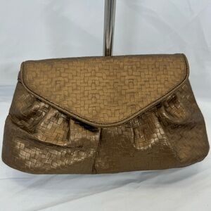 Neiman Marcus Gold Clutch